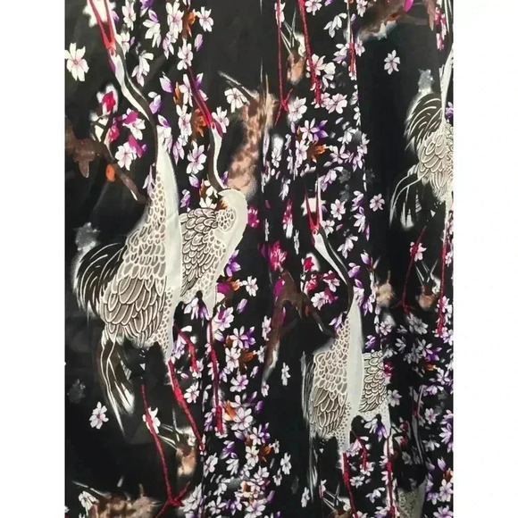 Women's Joan Boyce Dress XS/S Black Purple - Picture 2 of 6